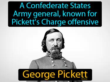George Pickett Simple Definition