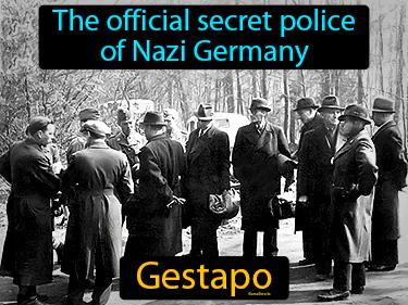 Gestapo Simple Definition