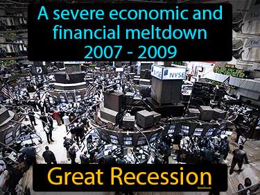 Great Recession Simple Definition