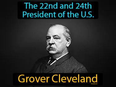 Grover Cleveland Simple Definition