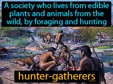 hunter-gatherers Simple Definition