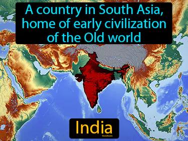 India Simple Definition