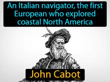 John Cabot Simple Definition