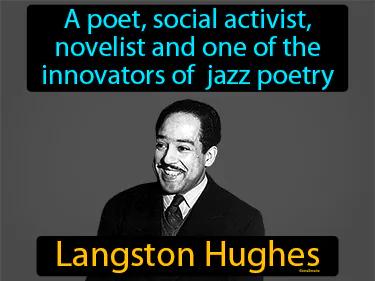 Langston Hughes Simple Definition