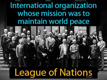 League of Nations Simple Definition