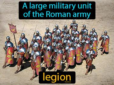 legion Simple Definition
