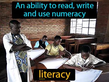 literacy Simple Definition