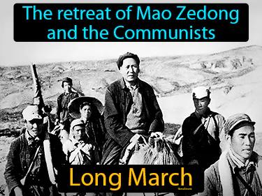 Long March Simple Definition