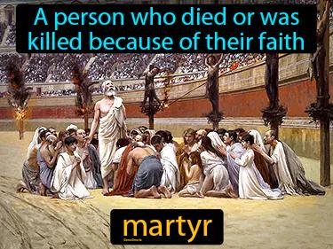 martyr Simple Definition