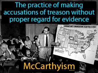 McCarthyism Simple Definition