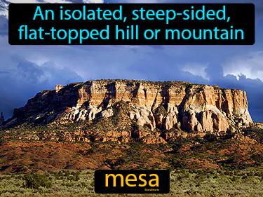 mesa Simple Definition