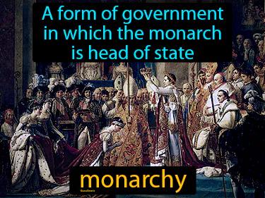 monarchy Simple Definition