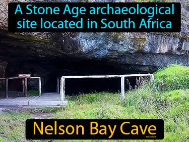 Nelson Bay Cave Simple Definition