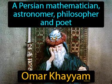 Omar Khayyam Simple Definition