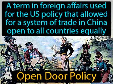 Open Door Policy Simple Definition