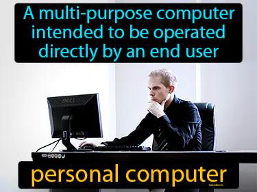personal computer Simple Definition