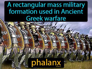 phalanx Simple Definition
