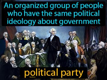 political party Simple Definition