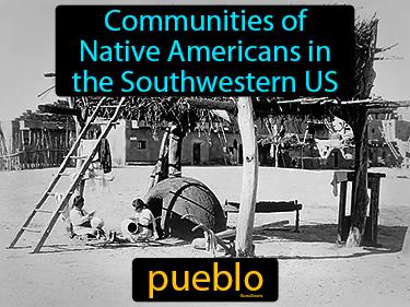 pueblo Simple Definition