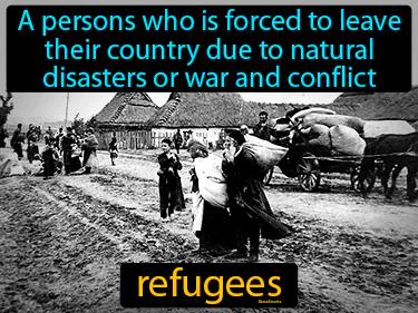 refugees Simple Definition