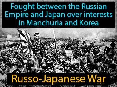 Russo-Japanese War Simple Definition
