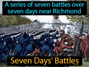 Seven Days Battles Simple Definition