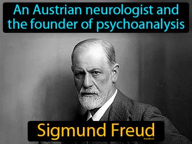 Sigmund Freud Simple Definition