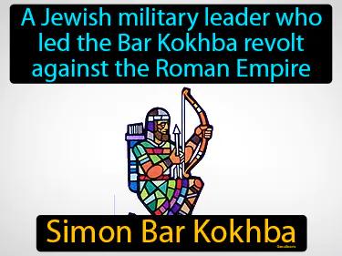 Simon Bar Kokhba Simple Definition
