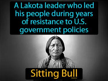 Sitting Bull Simple Definition