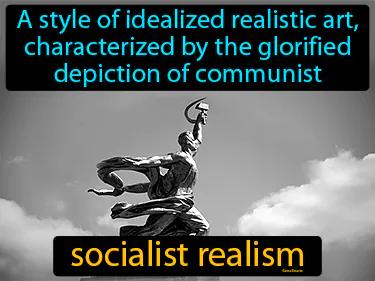 socialist realism Simple Definition