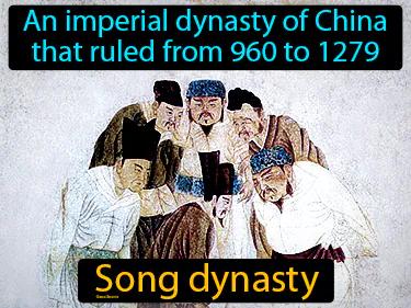 Song dynasty Simple Definition