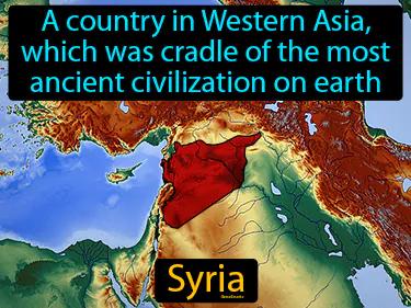 Syria Simple Definition