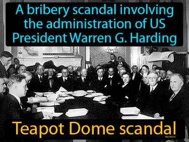 Teapot Dome scandal Simple Definition