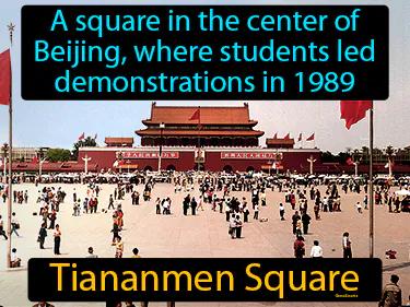 Tiananmen Square Simple Definition
