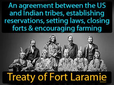 Treaty of Fort Laramie Simple Definition