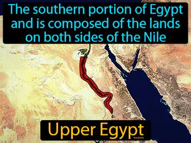 Upper Egypt Simple Definition