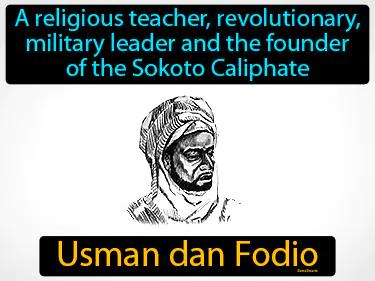 Usman dan Fodio Simple Definition