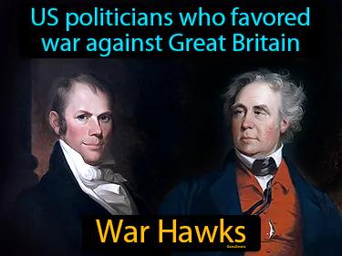 War Hawks Simple Definition