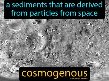 cosmogenous Simple Definition