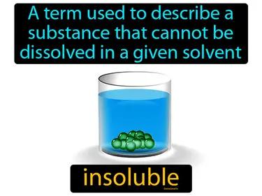 insoluble Simple Definition