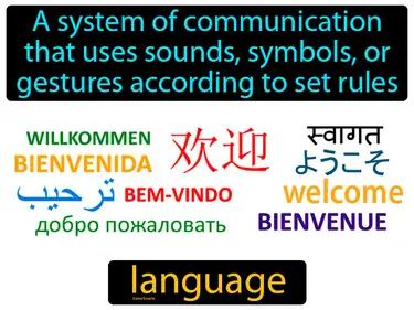 language Simple Definition