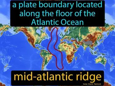 mid-atlantic ridge Simple Definition