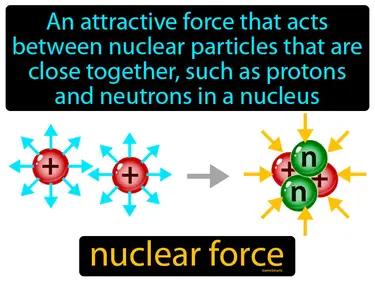 nuclear force Simple Definition