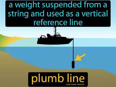 plumb line Simple Definition