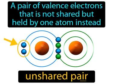 unshared pair Simple Definition