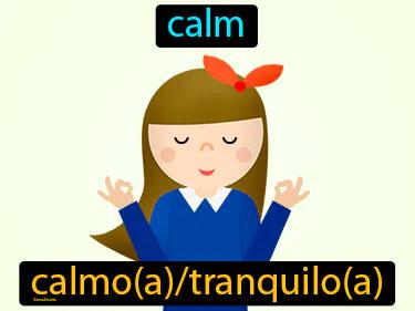 calmo Simple Definition