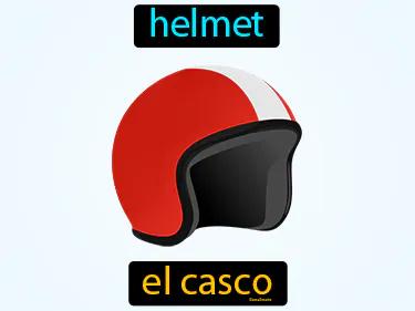 el casco Simple Definition
