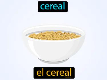 el cereal Simple Definition