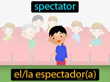 el espectador Simple Definition