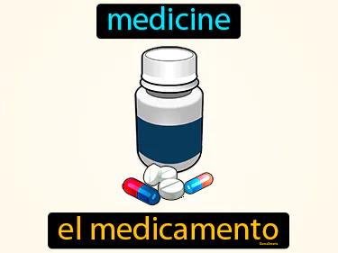 el medicamento Simple Definition